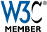 W3C member logo